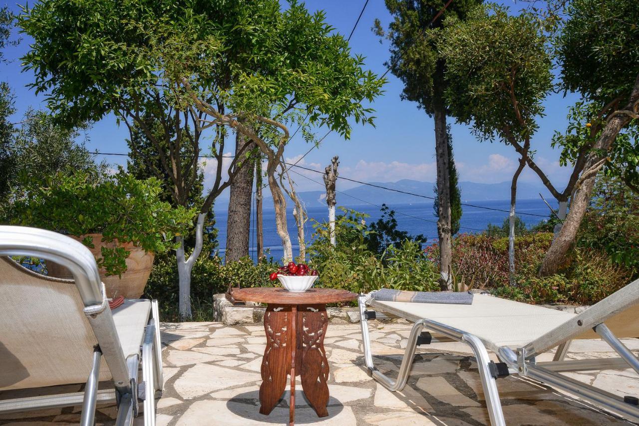 New! Paxoswhite Sea View Apartments & Studios! Гайос Экстерьер фото